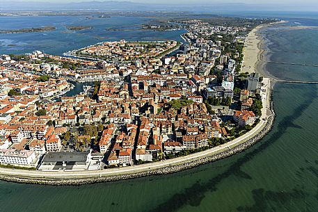 Aereal view of Grado